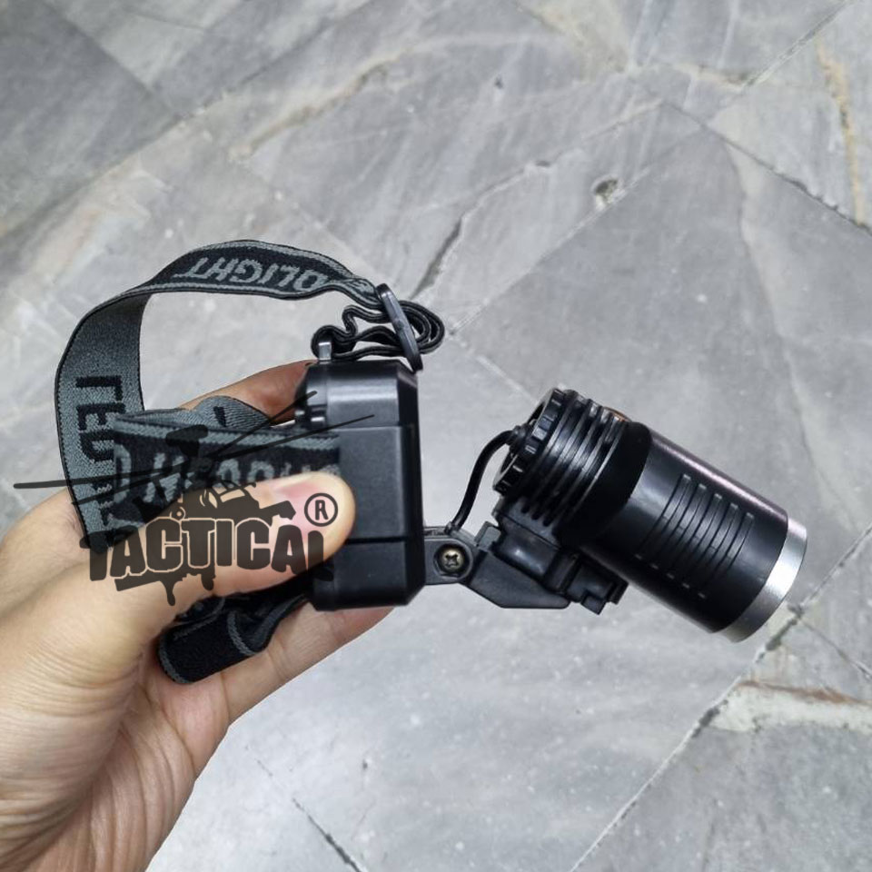 ไฟฉายคาด 2 หัว LED แบบชาร์จไฟได้