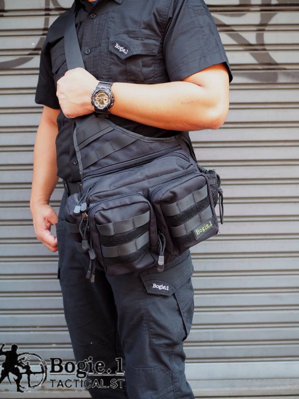 กระเป๋าสะพายไหล่ กป.หน้า 2 ใบ ผ้า Cordura