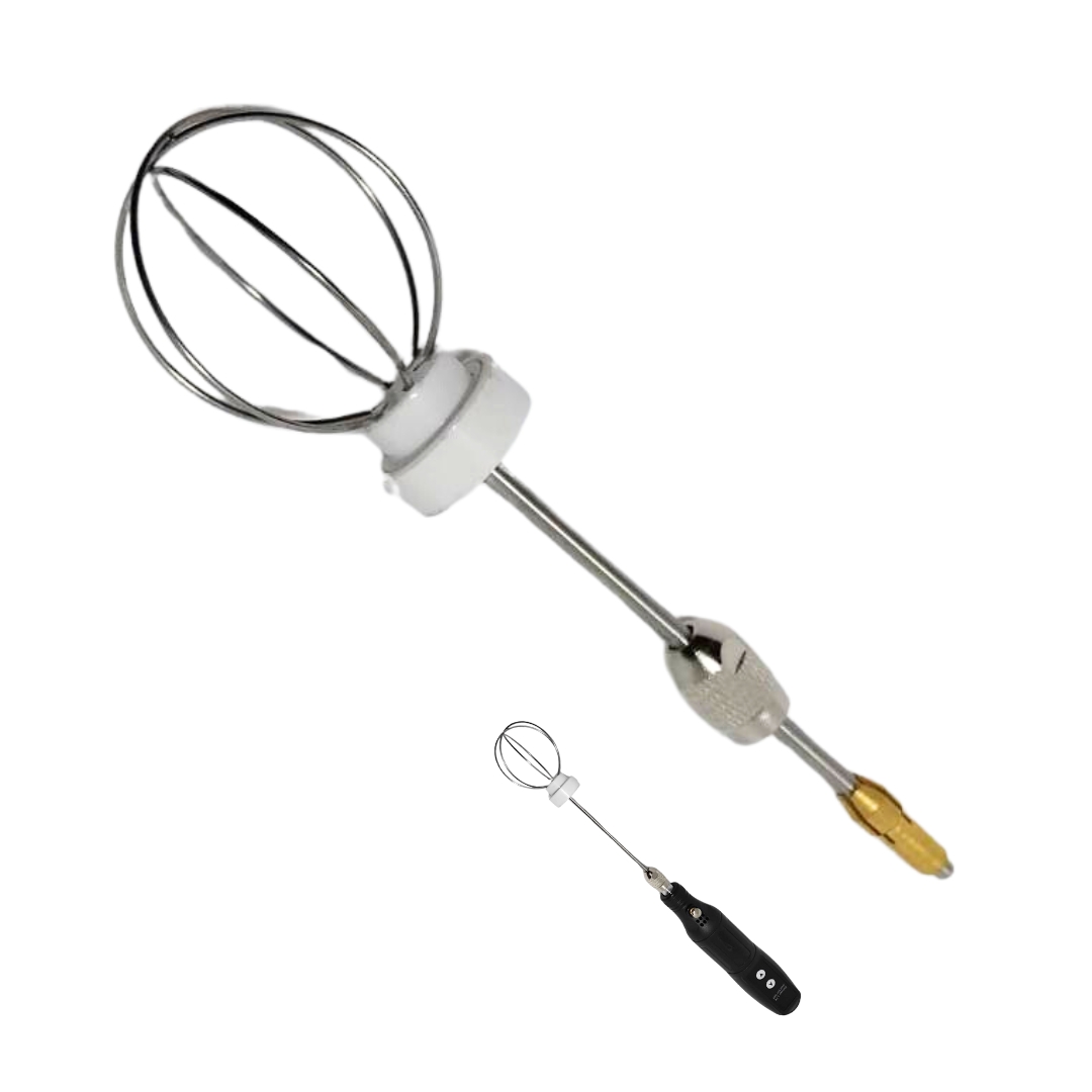 ชุดอะไหล่ตีไข่+ จุกเสียบ + หัวจับ พร้อมใช้งาน ใช้กับเครื่องตีฟองนม 2563 รหัส 1771