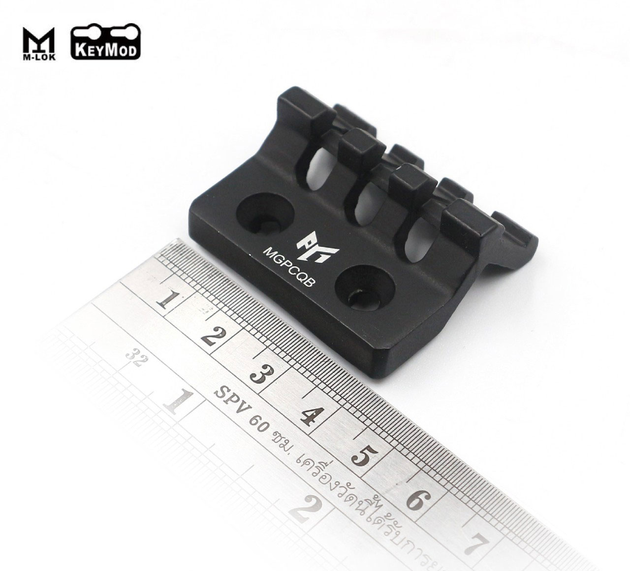 รางเฉียง ระบบ M-Lok & KeyMod ยี่ห้อ MGPCQB