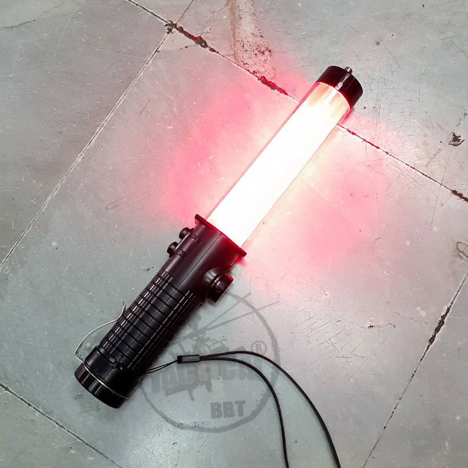 กระบองไฟจราจร สั้น (ใส่ถ่าน AA)