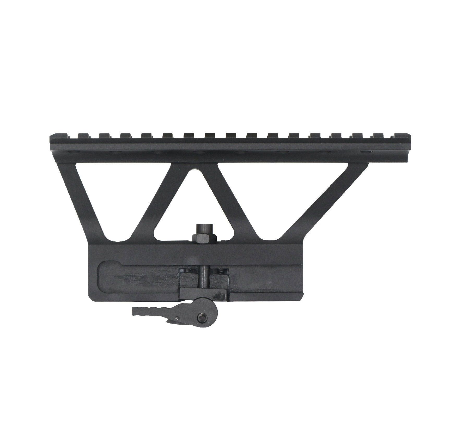 รางเสริมปลดไว AK47 (ฟันปลา) ยึดด้านข้างบอดี้