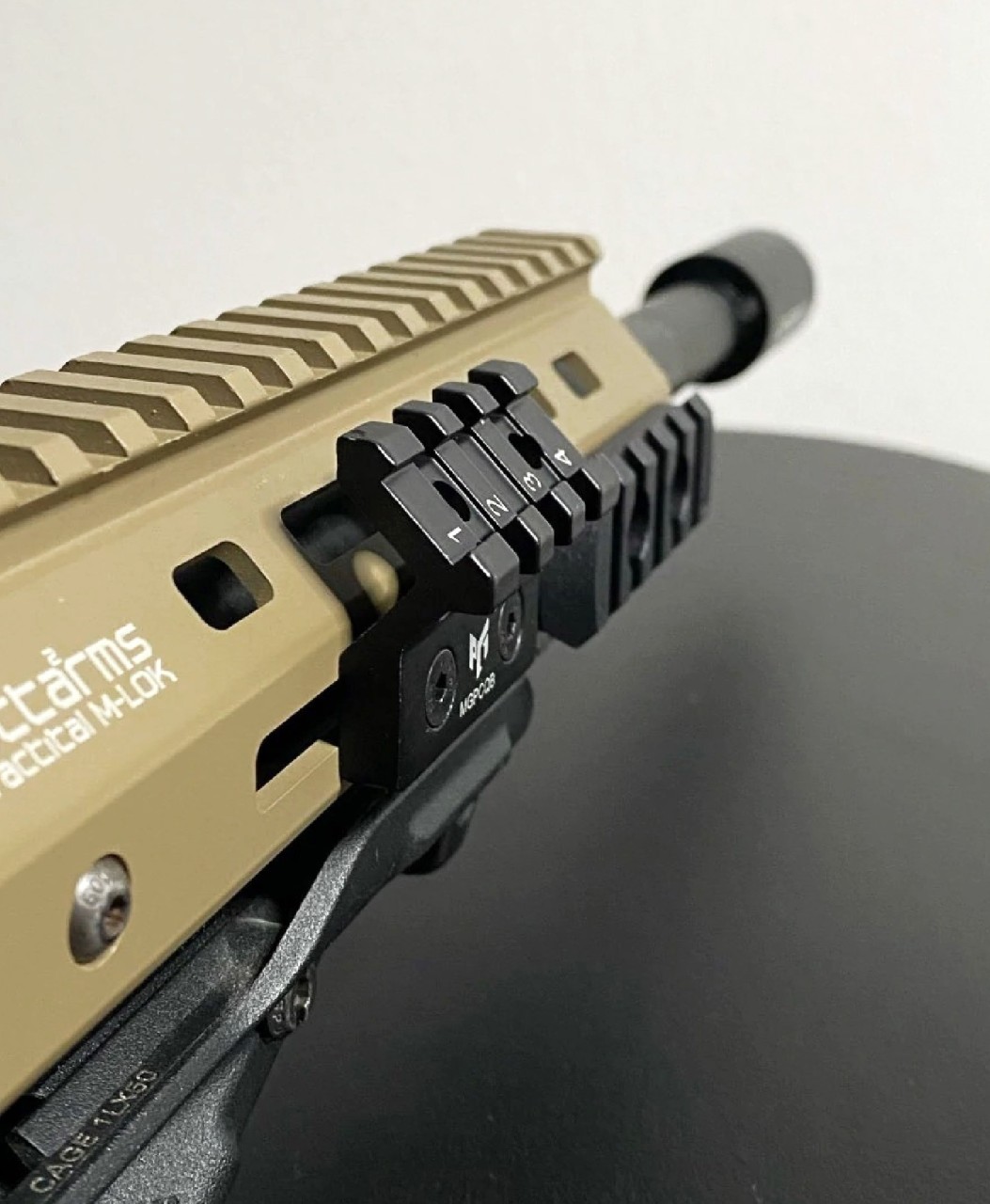 รางเฉียง ระบบ M-Lok & KeyMod ยี่ห้อ MGPCQB