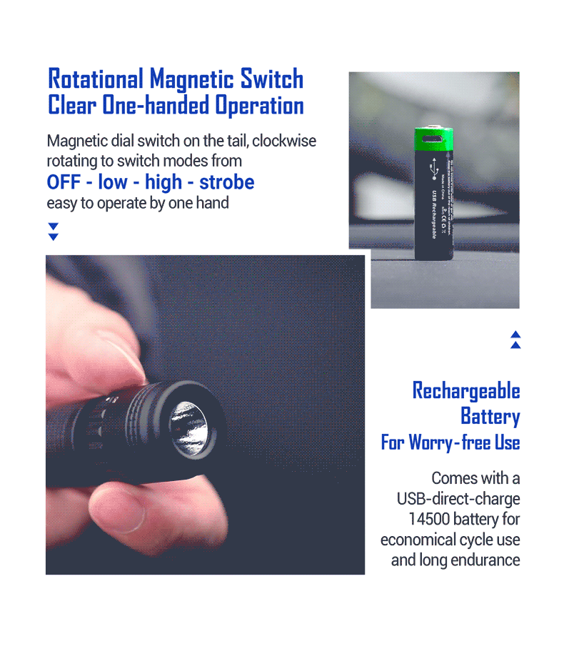 ดิ้วกดตูด NEX WALKER Flashlight (15" 18") Wal ของแท้