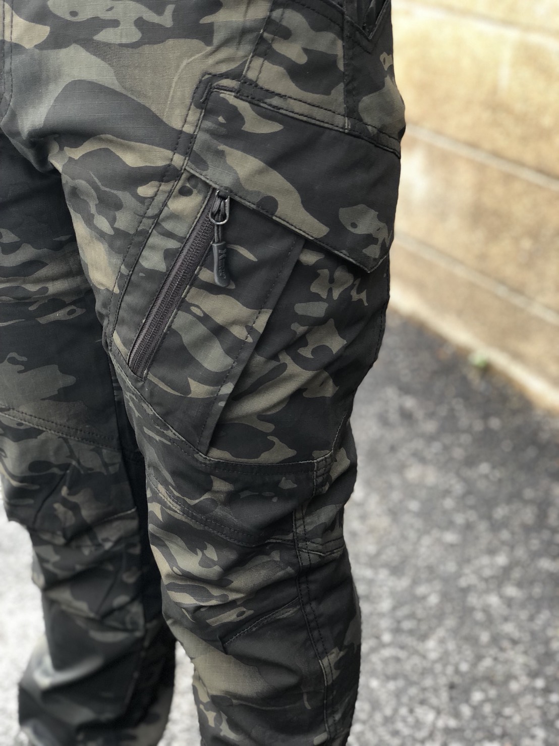 กางเกง Sector Seven IX9C มัลติแคมดำ MCBK ผ้าเบา ยืด กันน้ำ (ของแท้)