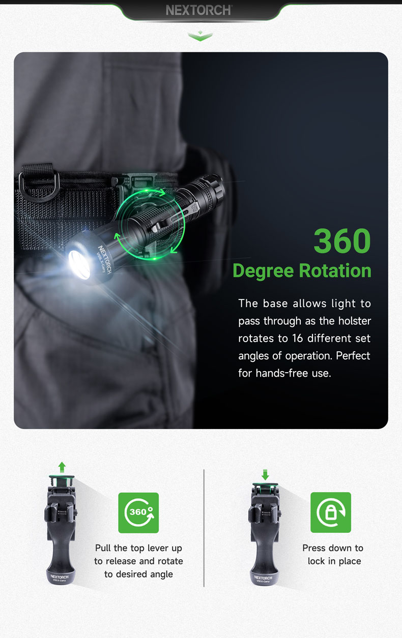 ซองไฟฉาย Nextorch รุ่น V55, V55L X-Carry