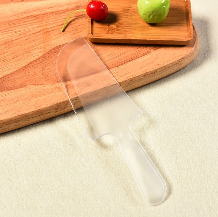 ที่ตัดเค้ก-ตักเค้ก ใส แพ็ค 50 ชิ้น (แพ็คแยกชิ้นทุกชิ้น)