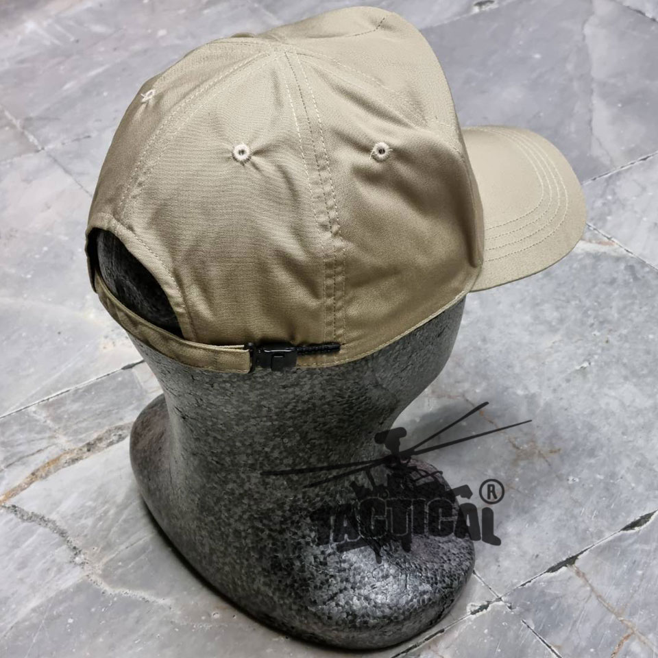 หมวกแก๊ป กากี 331 อปพร. หน้าเมตตาเข้ม ซิปหลัง