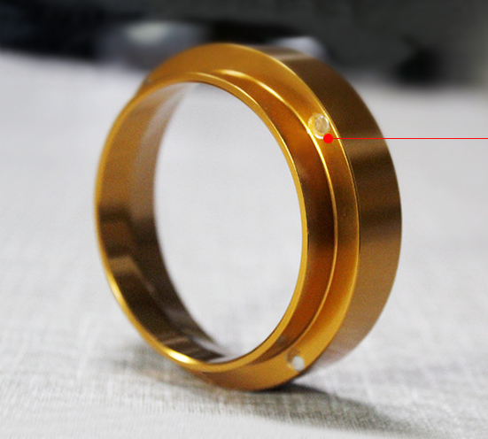 วงแหวนครอบด้ามชงกาแฟ อลูมีเนียม มีแม่เหล็ก 1610-519-C03 (สุ่มสี)