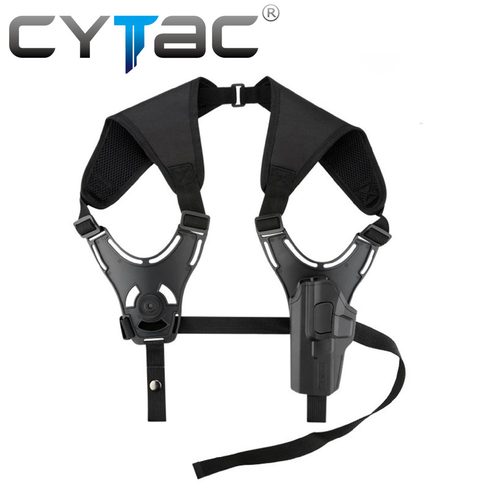 (ของแท้) เพลทสะพายไหล่คู่ ติดกับซองปืน ซองแม็ก Cytac (CY-SHH)