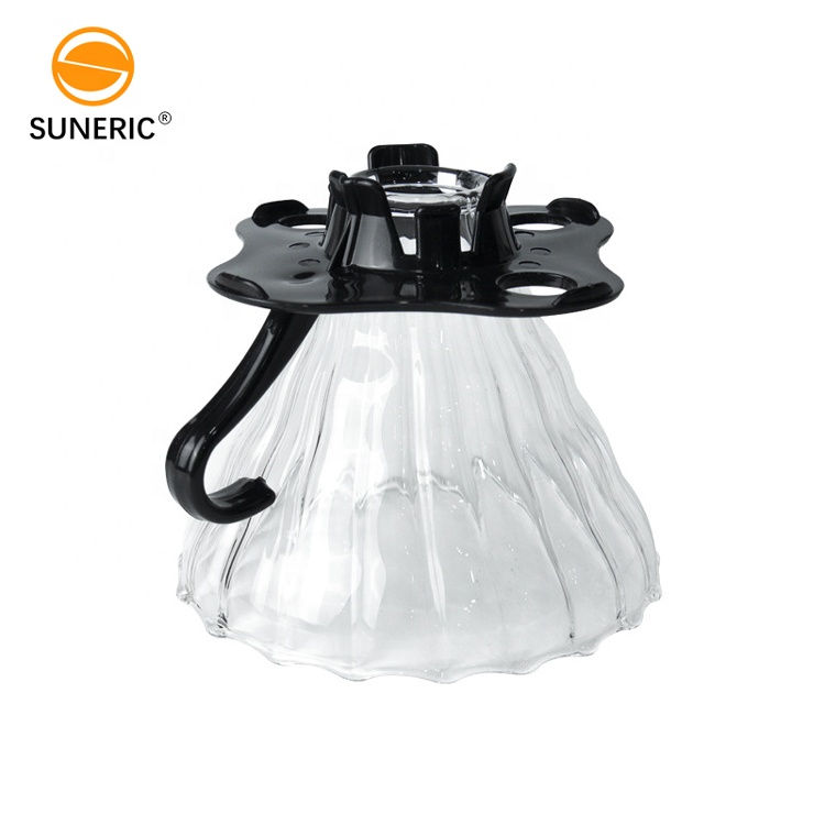 ถ้วยกรองกาแฟ ดริปเปอร์ ทรงกรวย รูเดี่ยว 2-4 ถ้วย รหัส 1743