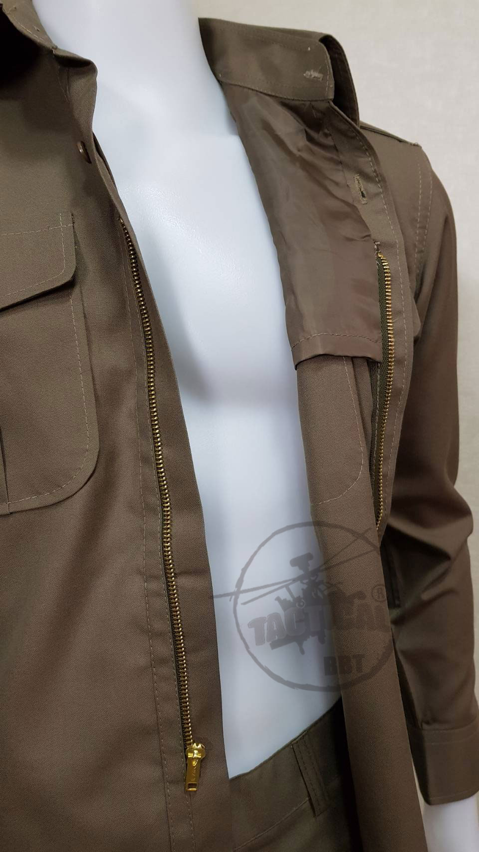 ชุดกากีตำรวจ BB สนว.01 อย่างดี