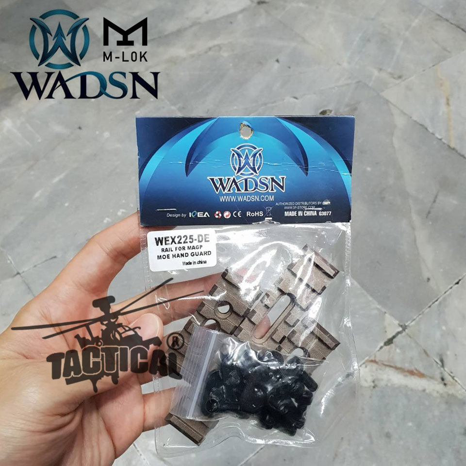 รางเสริม WADSN โลหะ (3 ชิ้น)