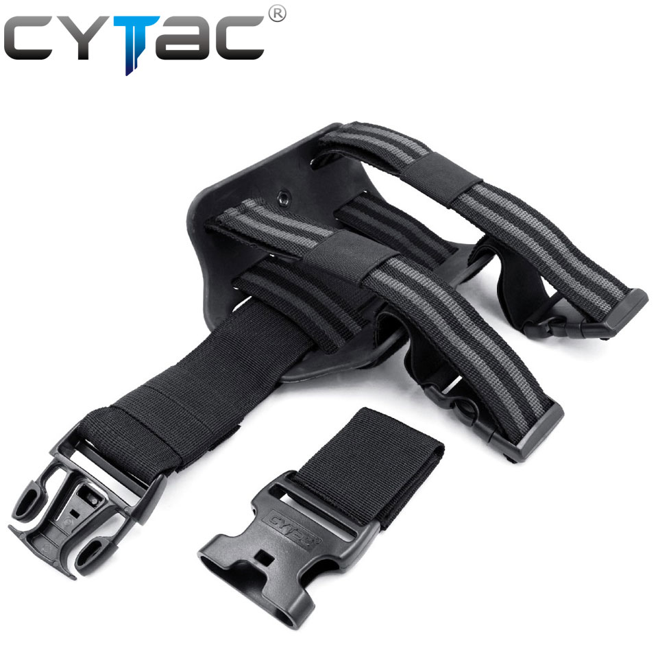 (ของแท้) เพลทติดกับซองปืน Cytac รัดขา