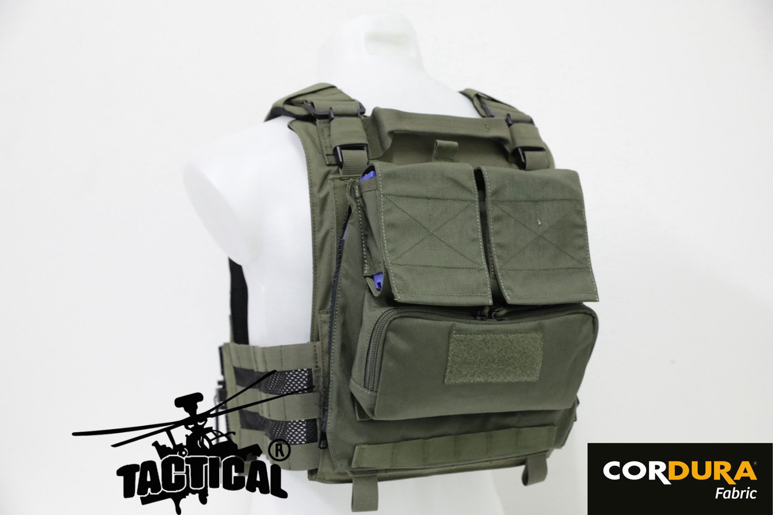 กระเป๋าติดเวส รุ่น Pouch Zip-On Panel 1.0