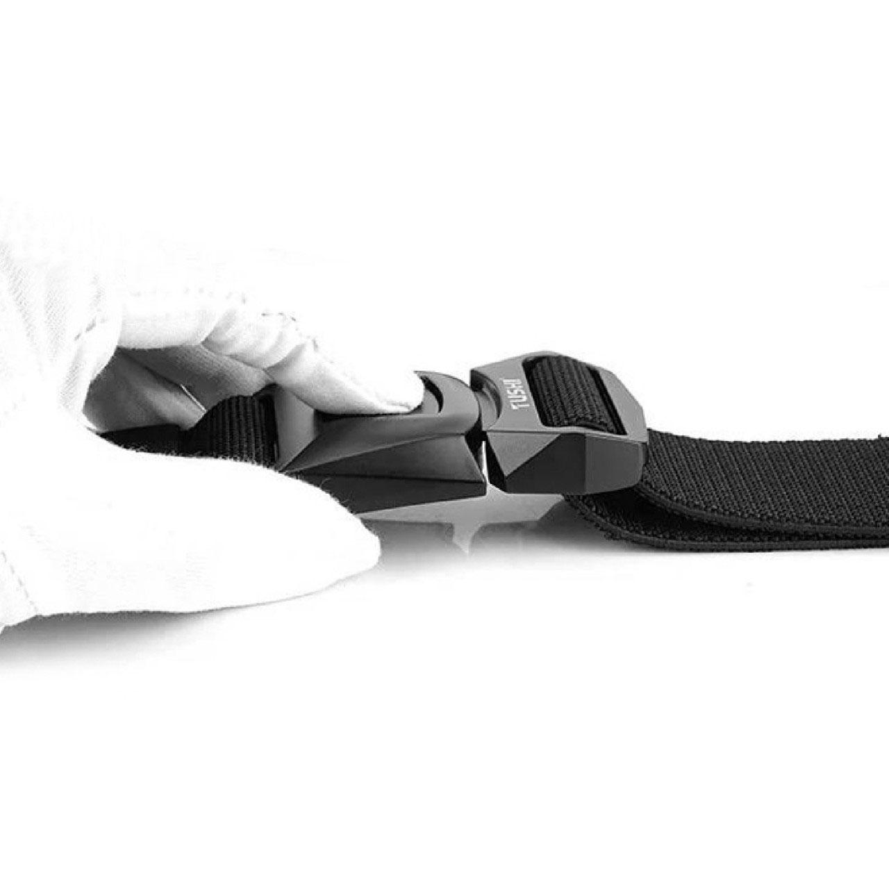 เข็มขัดสายยางยืด หัวปลดไว รุ่น 908