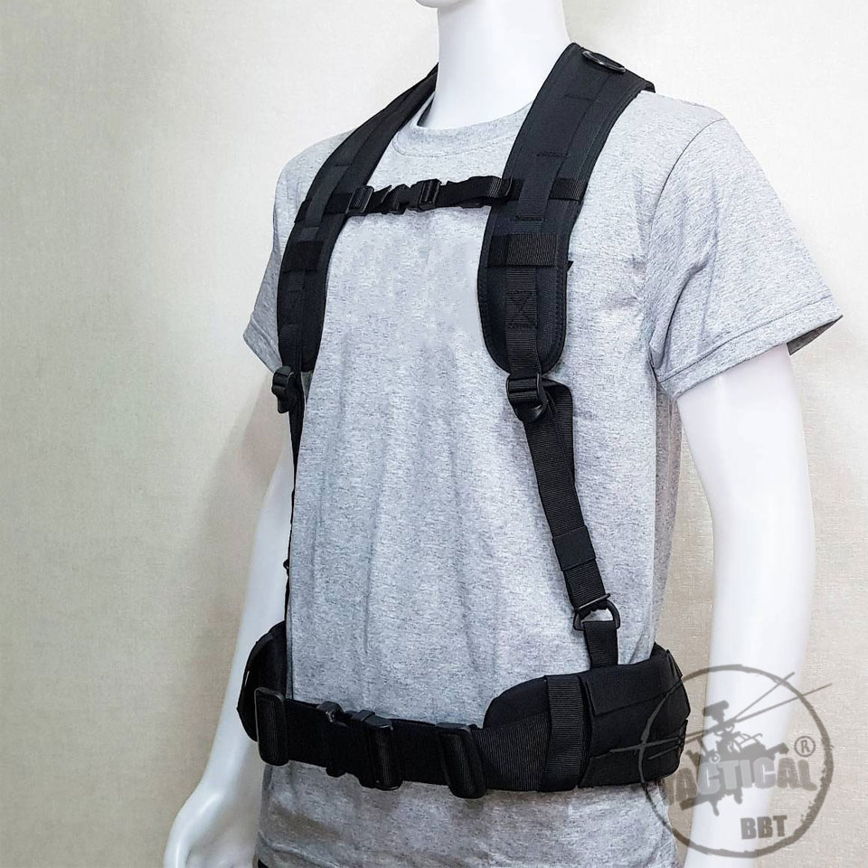 สายโยงบ่า + เข็มขัด TACTICAL (มีแยกขาย)