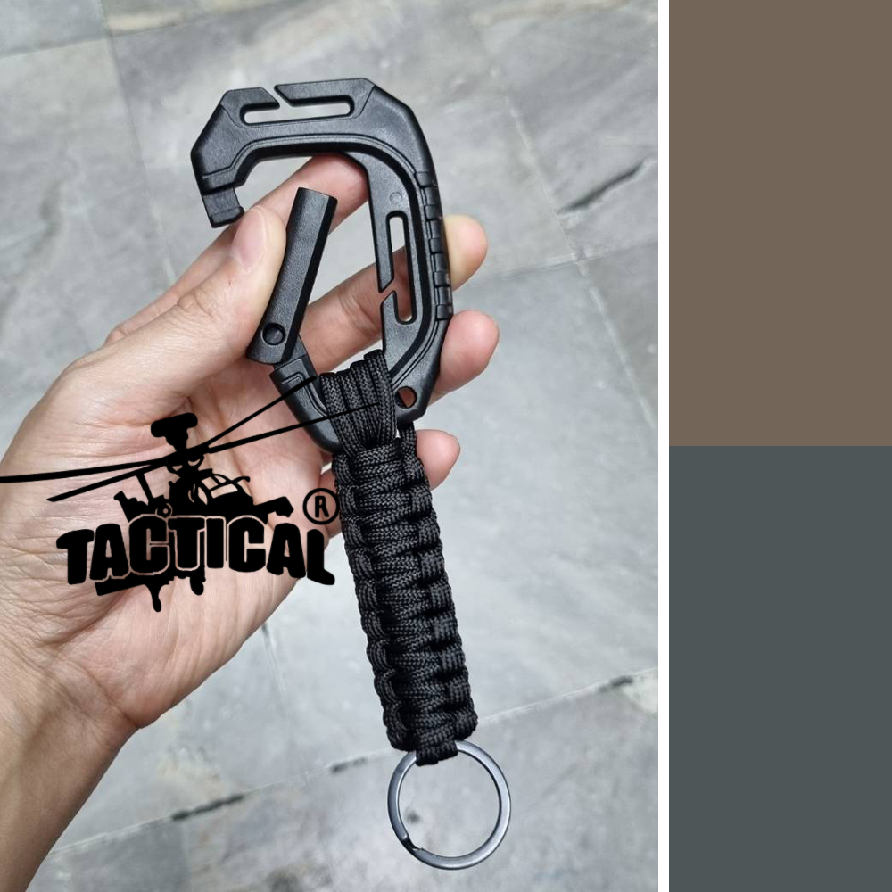 Carabiner Tactical รุ่น D-Clip