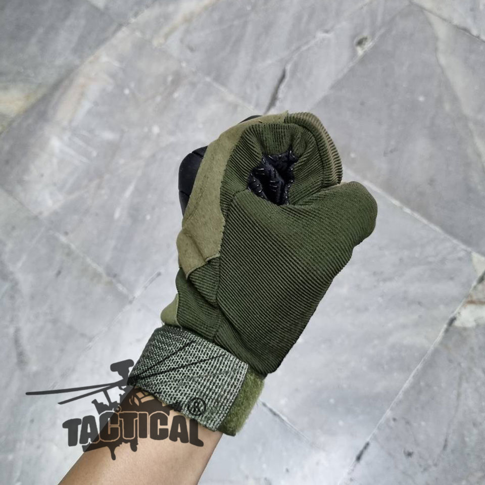 ถุงมือสนับนิ่ม เต็มนิ้ว (บาง)