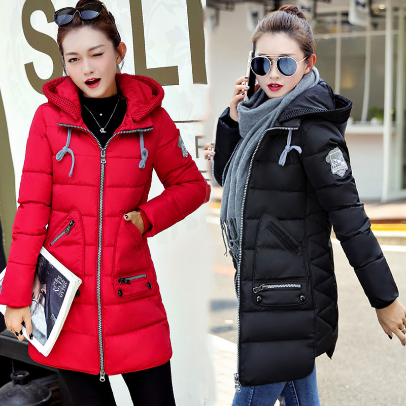 PreOrderคนอ้วน - เสื้อกันหนาว ผ้าฝ้าย บุนวมกันลม มีHood สี : ชมพู / แดง / ดำ / เทา / ครีม / น้ำเงิน / ม่วง