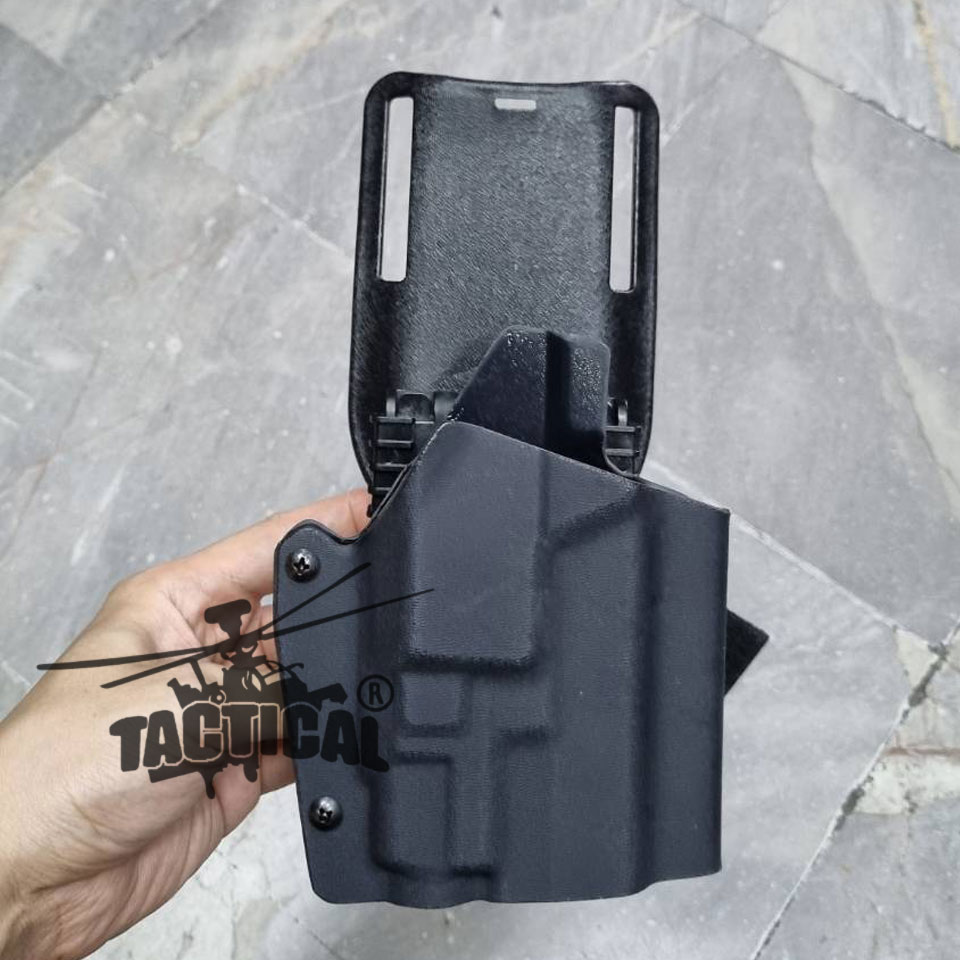 ซองปืนรัดขา Glock 19 (สำหรับปืนติดไฟฉาย TLR-7, TLR-8)