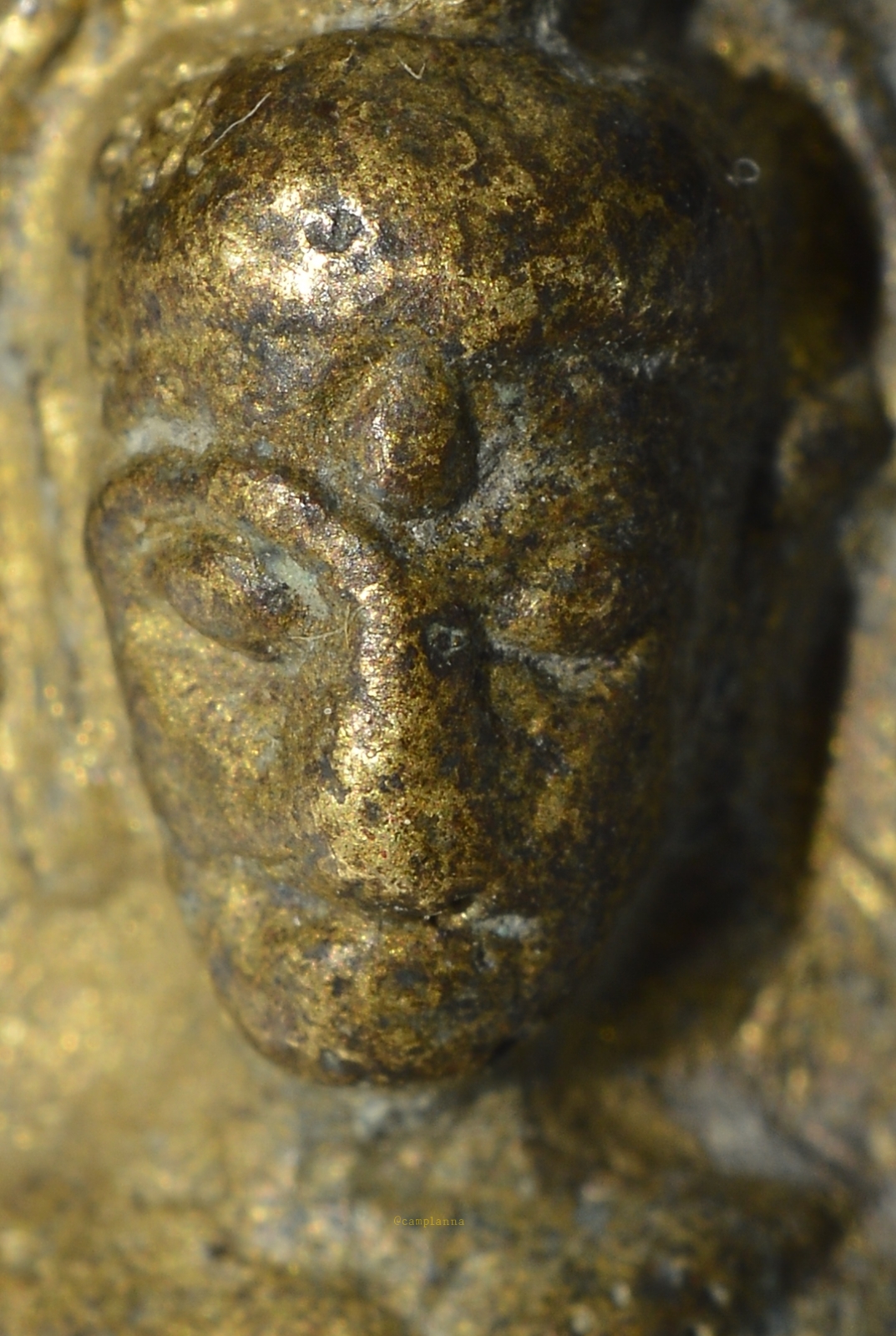 พระพุทธชินราชอินโดจีน 2485 พิมพ์สังฆาฏิยาว หน้าพญาหงษ์ 4.6x3 cm วัดสุทัศนเทพวรารามราชวรมหาวิหาร (4)