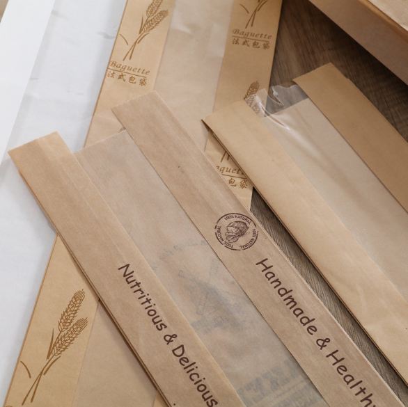 ถุงใส่ขนมปังบาเก็ต (ขนมปังแท่งสั้น-ยาว) แพ็ค 25-50 ชิ้น