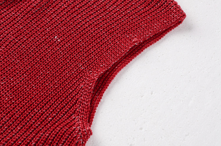 PreOrderคนอ้วน - เสื้อกันหนาวแฟชั่น ไซส์ใหญ่ คนอ้วน เสื้อกั๊กไหมพรมกันหนาว น่ารัก ๆ ไม่หนา สี : เทา / แดง