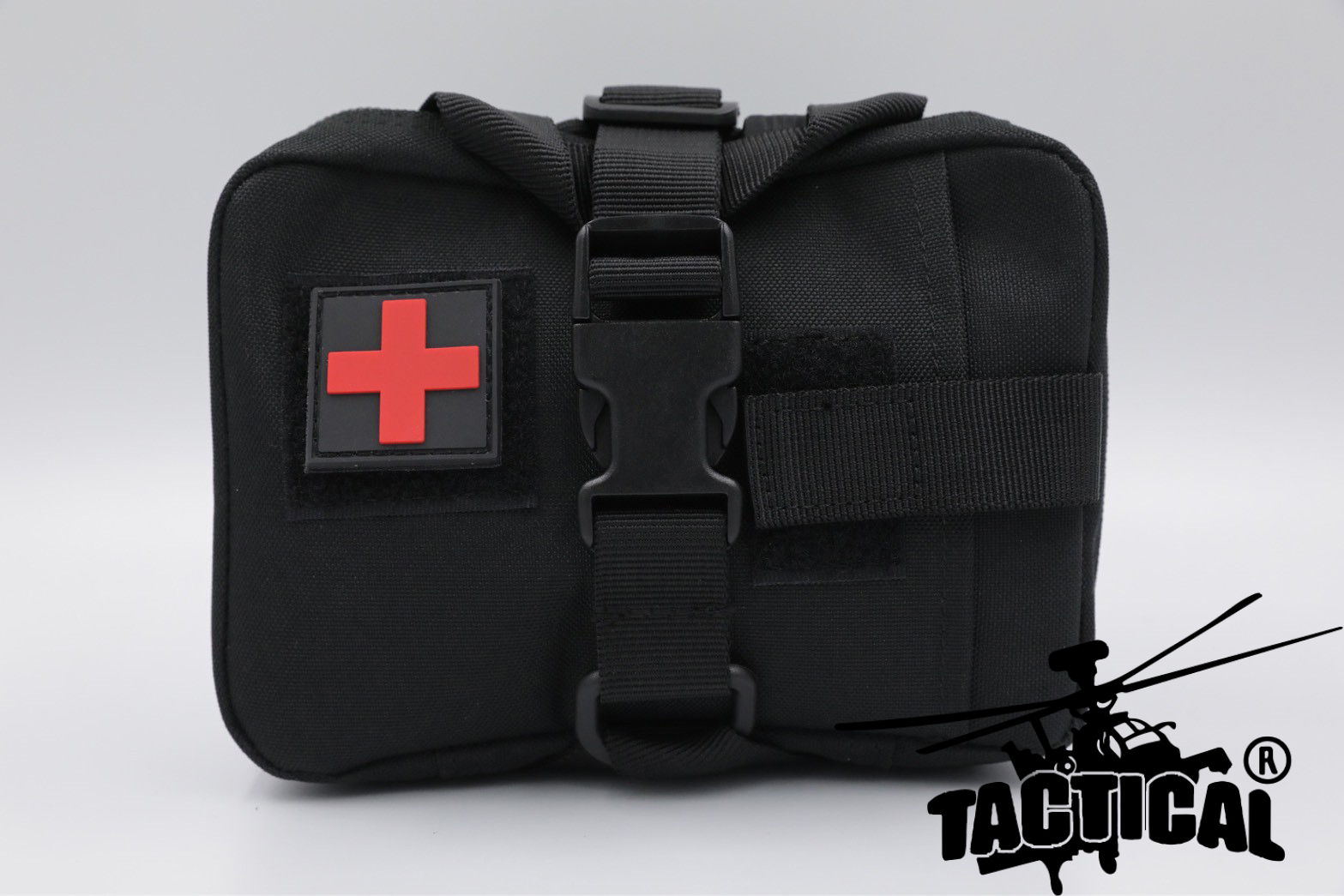 กระเป๋าพยาบาลสนาม B03 (แบบกระตุกไว) ทรงแนวนอน