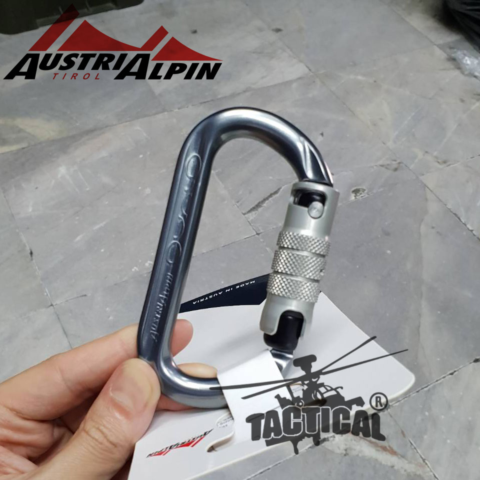 AustriAlpin Accessory Carabiner – OVALO ID 3 Way Autolock
