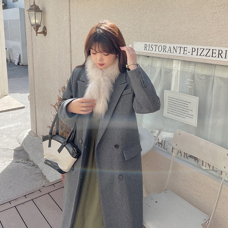 2324-0015 โค้ทวูลกันหนาว โค้ทสไตล์นี้มีหลายแบบคล้าย ๆ กันนะคะ