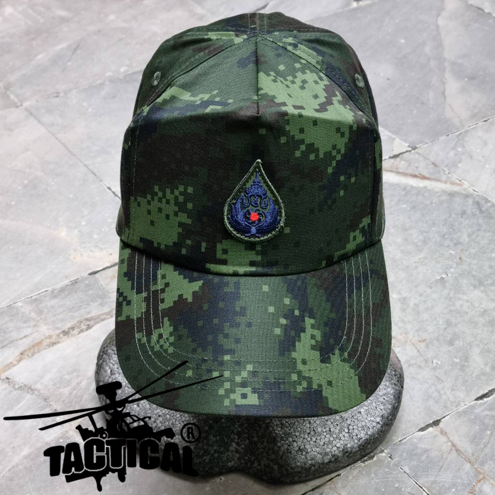 หมวกแก๊ป ดิจิตอลทบ. ซิปหลัง (สำหรับนายทหาร นายสิบ)