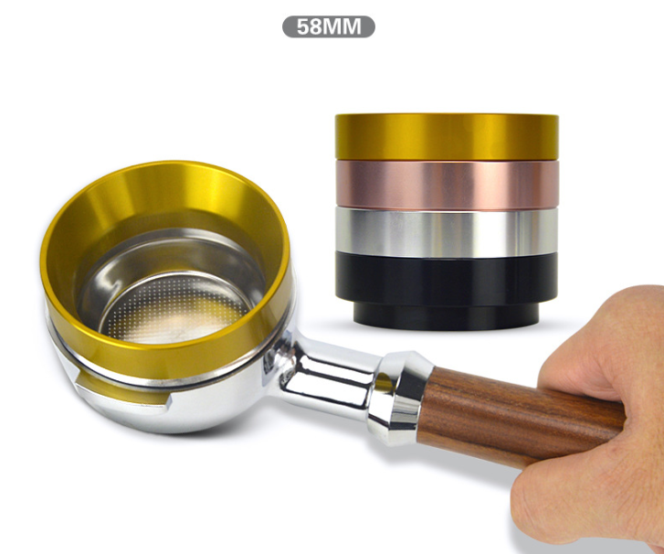 วงแหวนครอบด้ามชงกาแฟ อลูมีเนียม มีแม่เหล็ก 1610-519-C03 (สุ่มสี)