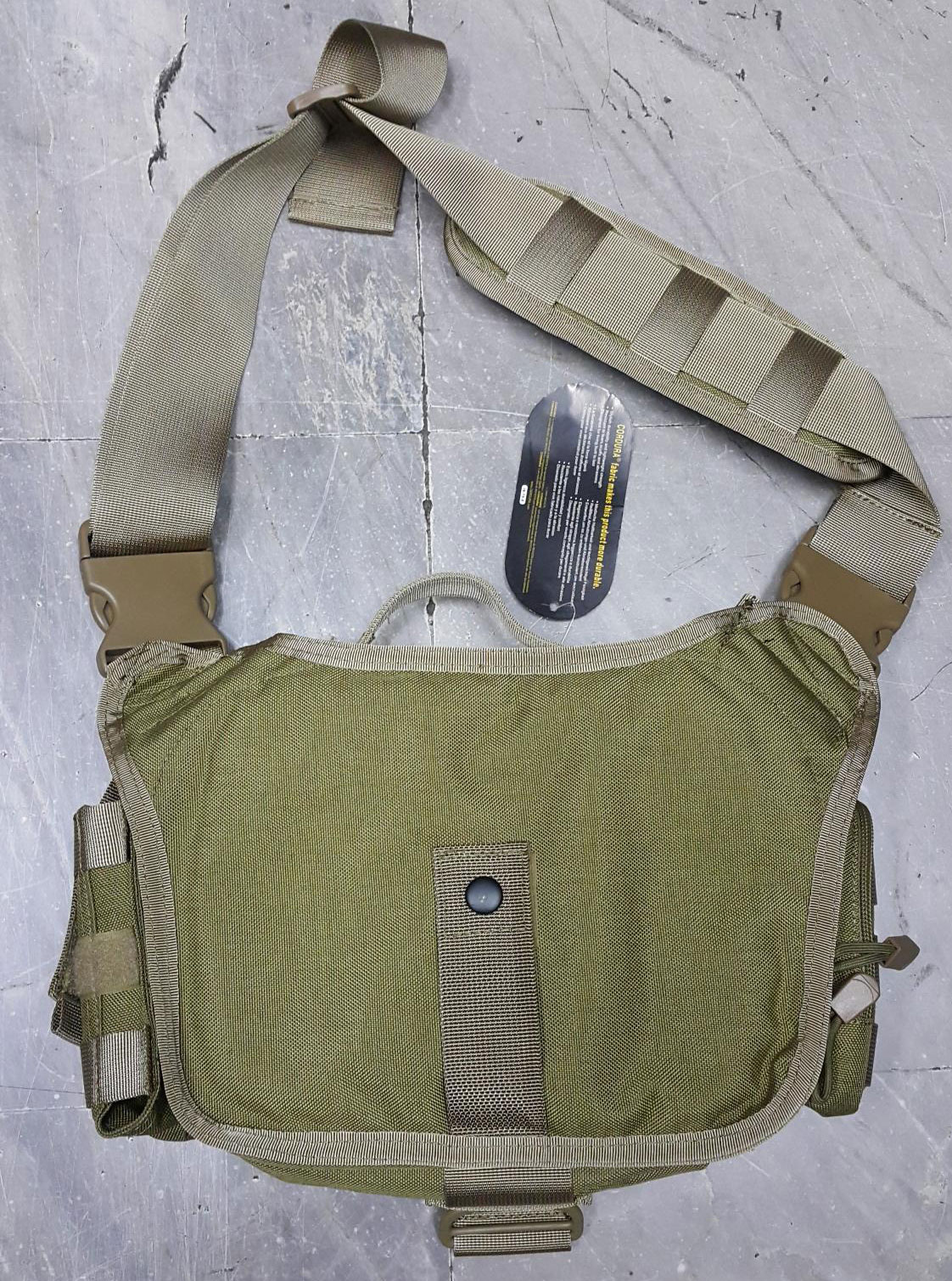 กระเป๋าปืนสะพายไหล่ สี่เหลี่ยมกลาง ผ้า Cordura