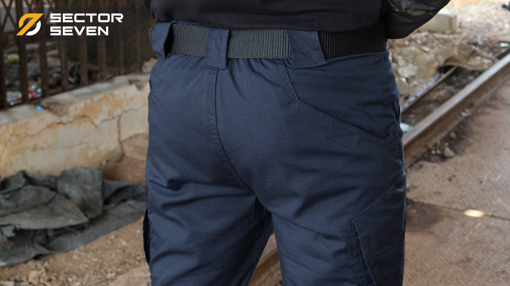 กางเกง Sector Seven IX9C กรมท่า ผ้าเบา ยืด กันน้ำ (ของแท้)