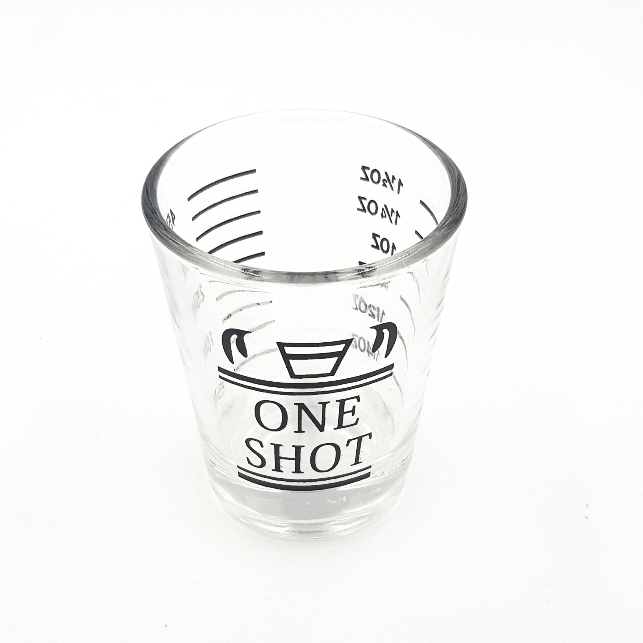 แก้วตวง One shot สเกลสีดำ 45 ml รหัส 2297