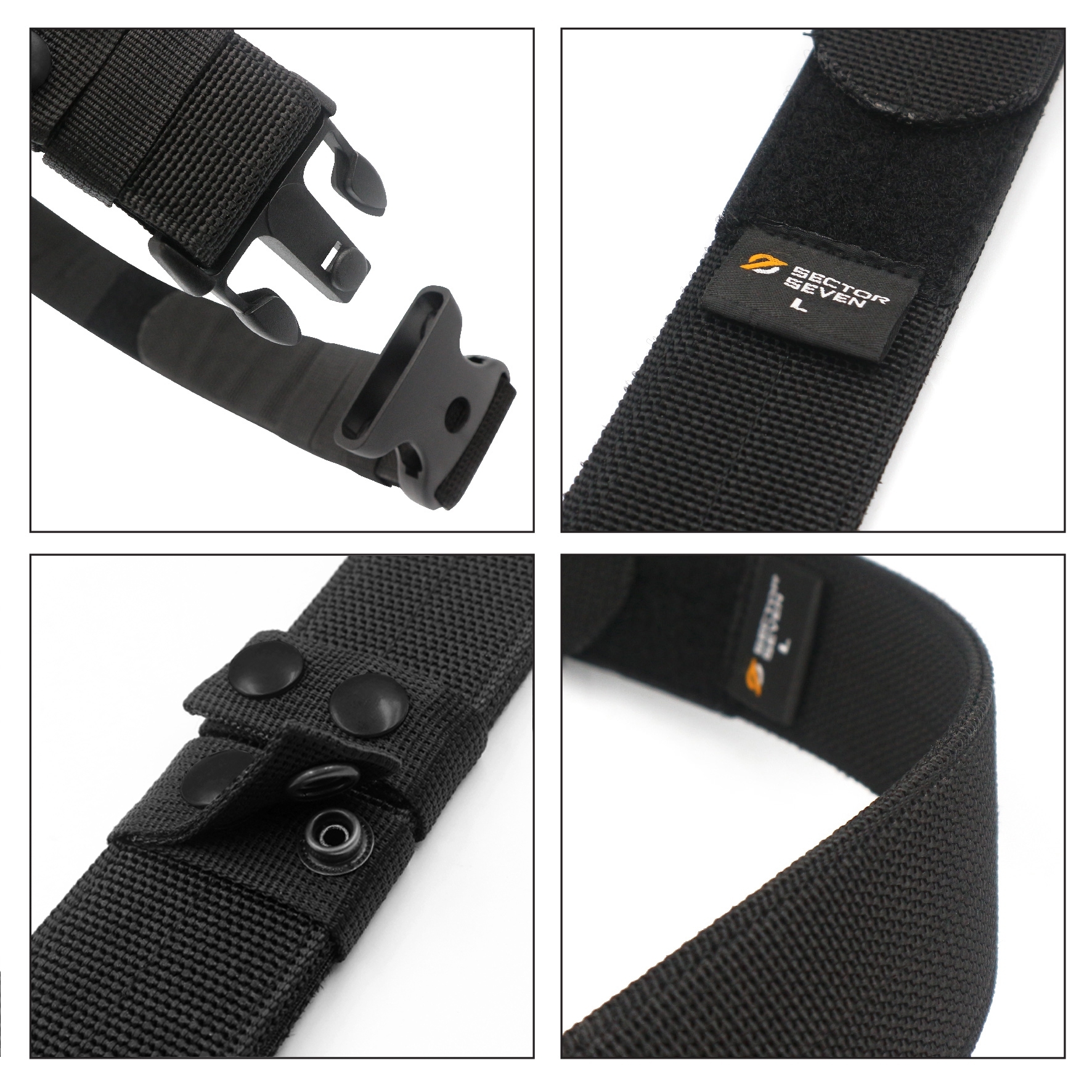 เข็มขัด 191 ยี่ห้อ Sector Seven หัว Double-Lock