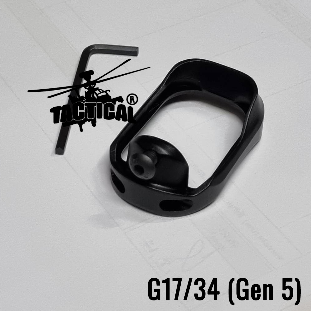 บ่อแม็ก งาน CNC Glock Gen 3/4/5 (3 สี) รุ่น Pro Magwell