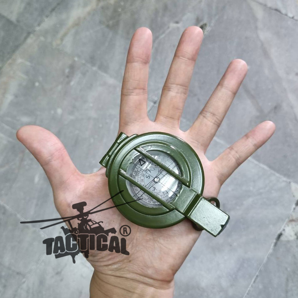 เข็มทิศ ทหาร ทรงกลม (Lensatic Compass)
