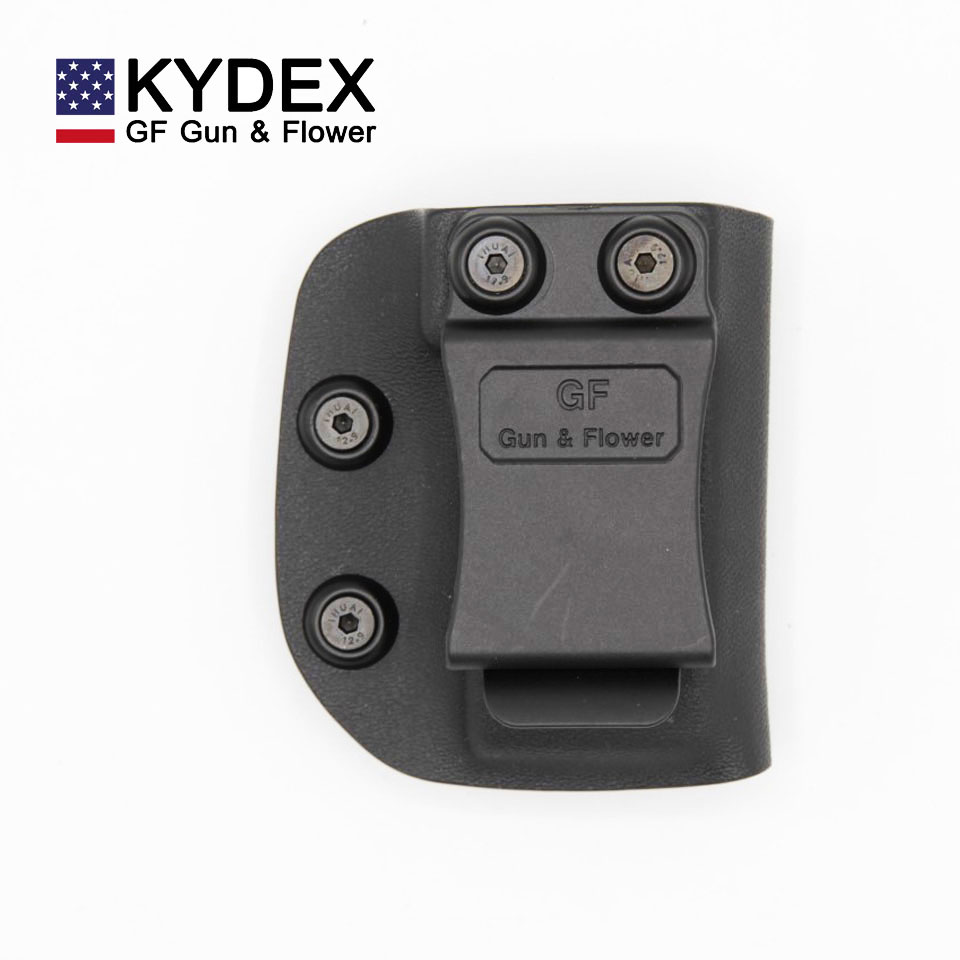 ซองแม็กเดี่ยว Kydex พกใน + นอก 9 มม. แถวคู่