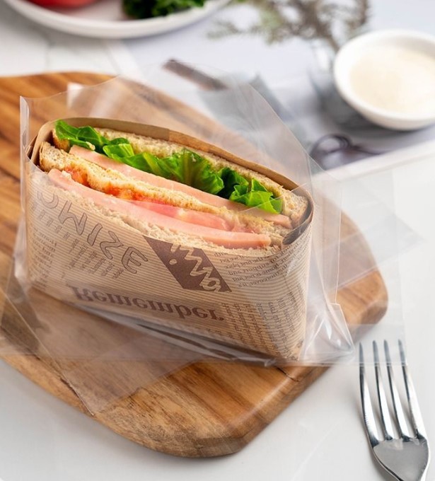 พลาสติกห่อแซนวิช (แพ็ค 100 ชิ้น)