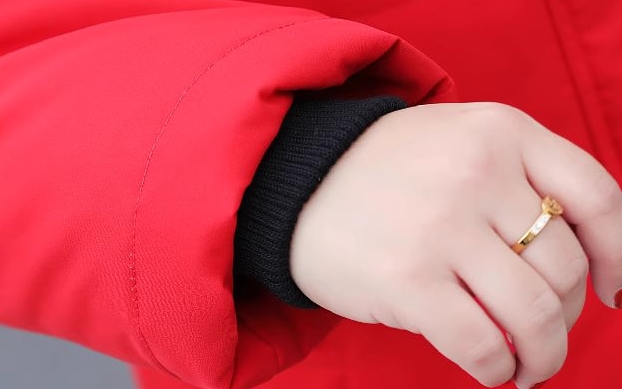 2324-0096 โค้ทยาวไซส์ใหญ่ บุขนเป็ด มีHood จ้า