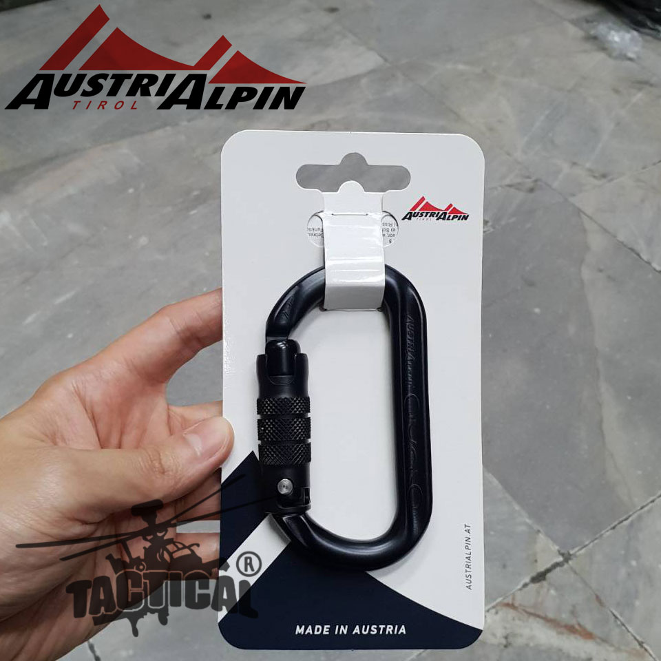 AustriAlpin Accessory Carabiner – OVALO ID 3 Way Autolock