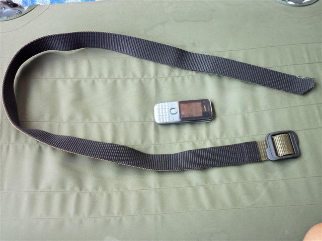 เข็มขัด 2 ด้าน หัวดำ