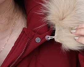 2324-0047 เสื้อกันหนาวไซส์ใหญ่ อกรุ่นนี้มีถึง 68 นะคะ มีเฟอร์ Hood