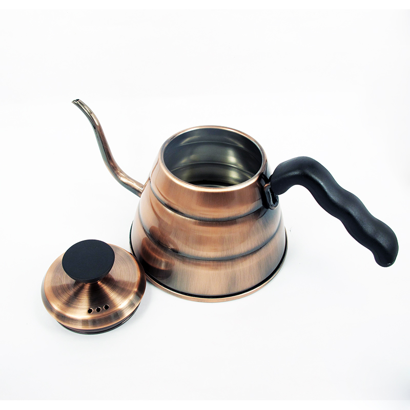กาต้มน้ำดริปกาแฟ สีคอปเปอร์ 1.0 ลิตร Drip Kettle 1610-290