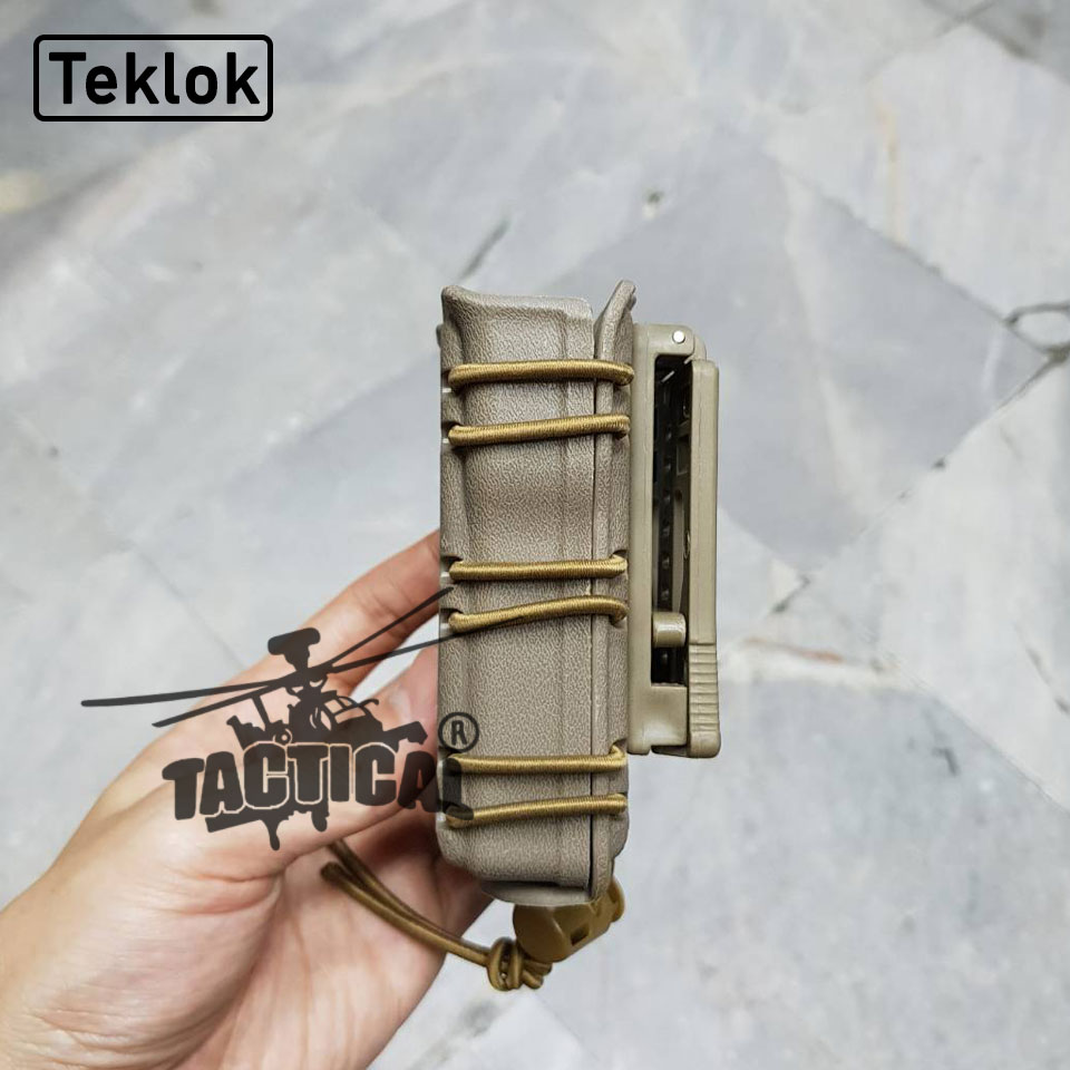 ซองแม็ก 5.56 Magazine Pouch ระบบล็อคแบบ Teklok / Molle / Belt Loop