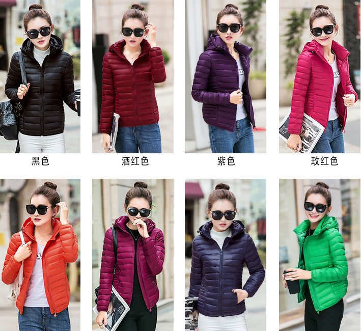 PreOrderคนอ้วน - เสื้อกันหนาวแฟชั่น ผ้าร่ม กันหิมะ กันลม สี : ดำ / ไวน์แดง / กุหลาบ / ม่วง / บานเย็น / เขียว / ส้ม / น้ำเงิน