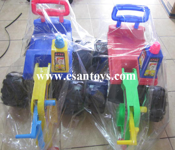 รถตักแบ็คโฮคันใหญ่