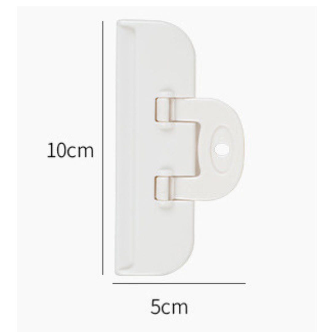 ที่หนีบถุงอเนกประสงค์ไซด์ กว้าง10 cm ยาว 5 cm คละสี เลือกสีไม่ได้ รหัส 2888